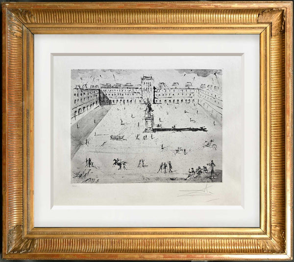 The great Place des Vosges, from the time of Louis XIII
