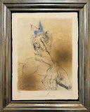 Femme au cochon