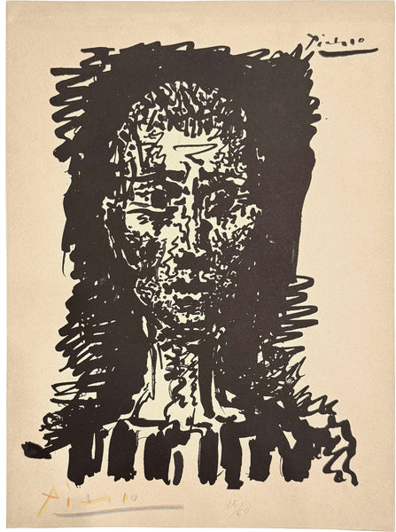 TÊTE DE PRISONNIER D'AUSCHWITZ (d’après)