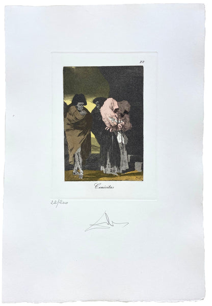 Les Caprices de Goya de Dalí