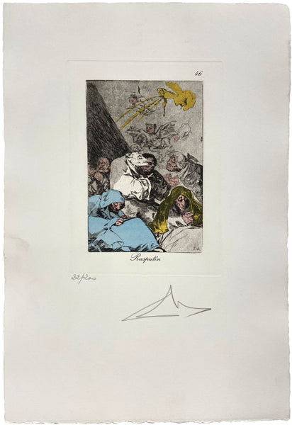 Les Caprices de Goya de Dalí